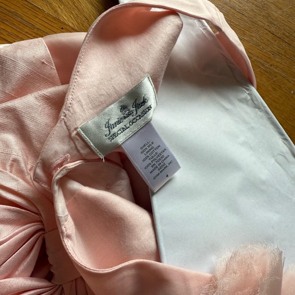 Janie and Jack Pink Formal Kids Dress - Picture 7 of 8